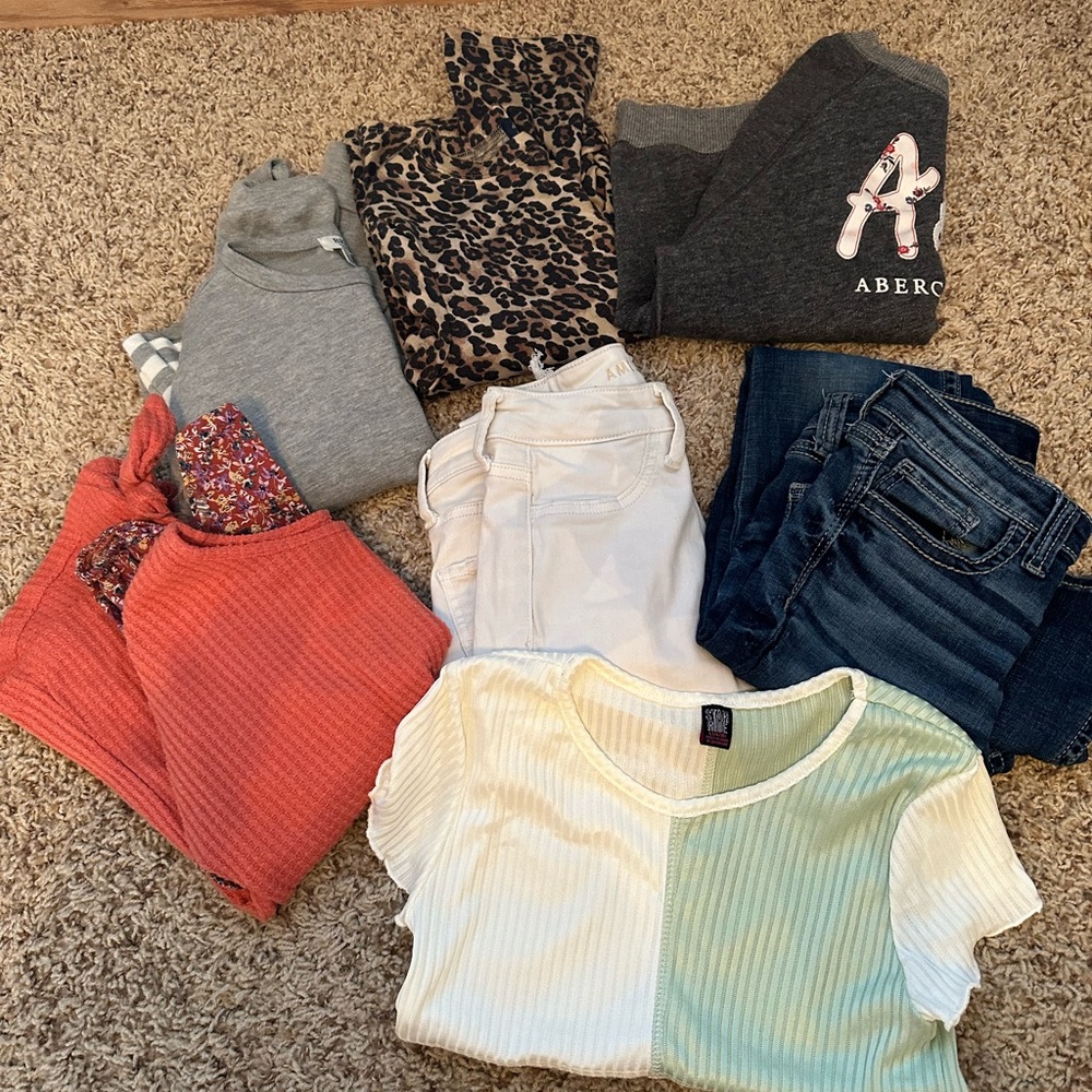 Tween Abercrombie, AE and The Buckle Lot
